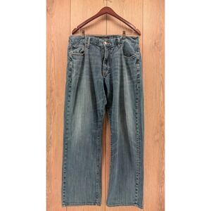 Lucky Brand Men's Jeans Size 36x32 Blue Wash Straight Leg Denim Casual Pants